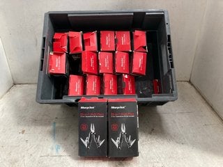 Lot 1063  
            Marchington SR17 - Parcel Delivery Only 

                
QTY OF MORPILOT 25-IN-1 MULTI-PLIERS W/ 11-IN-1 SCREWDRIVER BIT SET: LOCATION - AR3