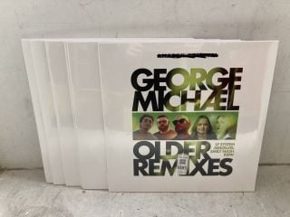 Lot 1085  
            Marchington SR17 - Parcel Delivery Only 

                
QTY OF GEORGE MICHAEL OLDER REMIXES VINYL RECORDS: LOCATION - AR4