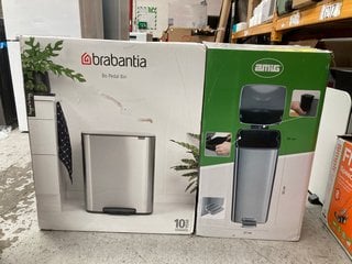 Lot 1088  
            Marchington SR17 - Parcel Delivery Only 

                
BRABANTIA BO PEDAL BIN TO INCLUDE AMIG STAINLESS STEEL PEDAL BIN: LOCATION - AR4