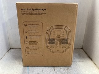 Lot 1099  
            Marchington SR17 - Parcel Delivery Only 

                
RENPHO AUTO FOOT SPA MASSAGER - MODEL NO. JD-618: LOCATION - AR5