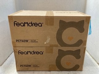 Lot 1114  
            Marchington SR17 - Parcel Delivery Only 

                
2 X FEANDREA PCT40W CAT TREES IN GREY: LOCATION - AR6