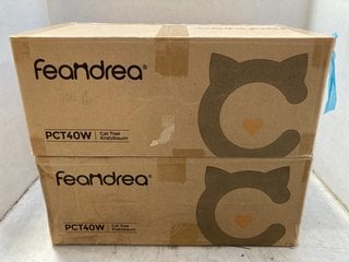 Lot 1115  
            Marchington SR17 - Parcel Delivery Only 

                
2 X FEANDREA PCT40W CAT TREES IN GREY: LOCATION - AR6