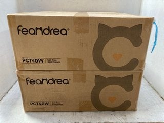 Lot 1117  
            Marchington SR17 - Parcel Delivery Only 

                
2 X FEANDREA PCT40W CAT TREES IN GREY: LOCATION - AR6