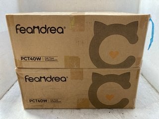 Lot 1118  
            Marchington SR17 - Parcel Delivery Only 

                
2 X FEANDREA PCT40W CAT TREES IN GREY: LOCATION - AR6