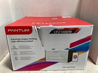Lot 1155  
            Marchington SR17 - Parcel Delivery Only 

                
PANTUM CP2100DW WIRELESS COLOUR PRINTER - ORIGINAL RRP £199: LOCATION - AR8