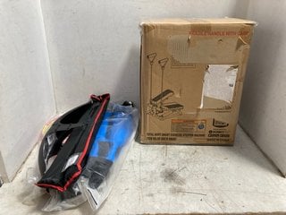 Lot 1163  
            Marchington SR17 - Parcel Delivery Only 

                
QTY OF ASSORTED SPORTS & FITNESS ITEMS TO INCLUDE TOTAL BODY SMART EXERCISE STEPP...