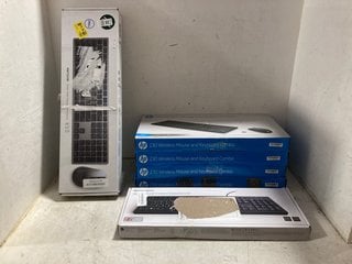 Lot 1193  
            Marchington SR17 - Parcel Delivery Only 

                
QTY OF ASSORTED KEYBOARDS TO INCLUDE DELL KM7321W WIRELESS KEYBOARD & MOUSE: LOCA...