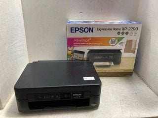 Lot 1262  
            Marchington SR17 - Parcel Delivery Only 

                
2 X EPSON EXPRESSION HOME XP-2200 WIRELESS PRINTER IN BLACK: LOCATION - AR16
