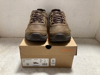 Lot 1306  
            Marchington SR17 - Parcel Delivery Only 

                
MERRELL MOAB ADVENTURE WALKING SHOES IN BROWN LEATHER - SIZE UK 11.5: LOCATION - ...