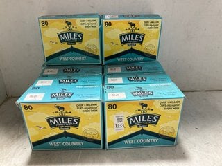 Lot 1333  
            Marchington SR17 - Parcel Delivery Only 

                
QTY OF MILES FINEST TEAS WEST COUNTRY ORIGINAL BLEND TEABAGS - BBE 10/26: LOCATIO...