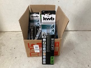 Lot 1356  
            Marchington SR17 - Parcel Delivery Only 

                
QTY OF KWB PROFESSIONAL 4.5MM DRILL BITS: LOCATION - BR13