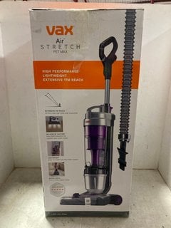 Lot 1388  
            Marchington SR17 - Parcel Delivery Only 

                
VAX AIRSTRETCH PET MAX VACUUM CLEANER - MODEL NO. U85-AS-PME: LOCATION - BR11
