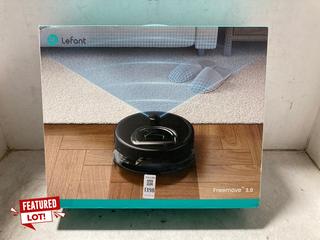 Lot 1398  
            Marchington SR17 - Parcel Delivery Only 

                
LEFANT FREEMOVE 3.0 ROBOT VACUUM CLEANER - MODEL NO. M330PRO ORIGINAL RRP £145: L...