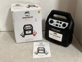 Lot 1016  
            Marchington SR10 - Parcel Delivery Only 

                
2 X ESSENTIALS 4 IN 1 JUMP STARTER PACKS - COMBINED ORIGINAL RRP £140: LOCATION -...