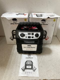Lot 1019  
            Marchington SR10 - Parcel Delivery Only 

                
2 X ESSENTIALS 4 IN 1 JUMP STARTER PACKS - COMBINED ORIGINAL RRP £140: LOCATION -...