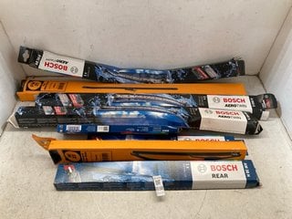 Lot 1038  
            Marchington SR10 - Parcel Delivery Only 

                
QTY OF ASSORTED VEHICLE WINDOW WIPER BLADES TO INCLUDE BOSCH AM980S WINDOW WIPER ...