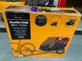 Lot 1045  
            Marchington SR10 - Parcel Delivery Only 

                
DOUBLE CHILD BIKE TRAILER: LOCATION - BR4