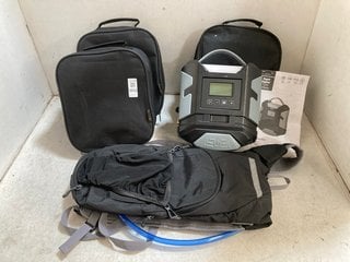 Lot 1050  
            Marchington SR10 - Parcel Delivery Only 

                
QTY OF ASSORTED TYRE INFLATORS TO INCLUDE DIGITAL TYRE INFLATOR: LOCATION - BR5