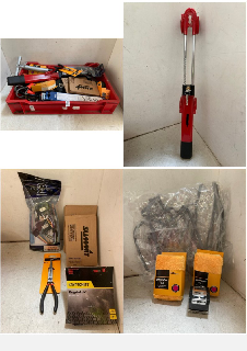 Lot 1055  
            Marchington SR10 - Parcel Delivery Only 

                
QTY OF ASSORTED AUTOMOTIVE PARTS AND ACCESSORIES TO INCLUDE STEERING WHEEL LOCK I...