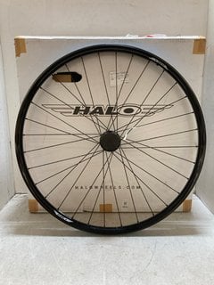 Lot 1059  
            Marchington SR10 - Parcel Delivery Only 

                
HALO RIDGELINE 2 27" BICYCLE WHEEL IN BLACK - ORIGINAL RRP £175: LOCATION - BR5