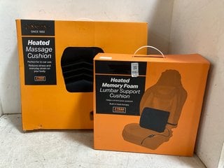 Lot 1082  
            Marchington SR10 - Parcel Delivery Only 

                
HEATED MEMORY FOAM LUMBAR SUPPORT CUSHION TO INCLUDE HEATED MASSAGE CUSHION: LOCA...