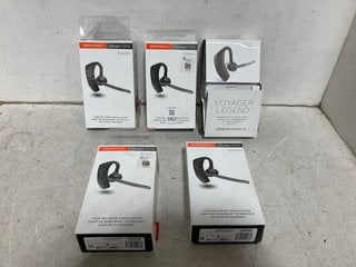 Lot 1102  
            Marchington SR10 - Parcel Delivery Only 

                
QTY OF ASSORTED PLANTRONICS HANDS FREE EARPIECE SETS TO INCLUDE VOYAGER 5200 EARP...