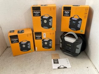 Lot 1115  
            Marchington SR10 - Parcel Delivery Only 

                
QTY OF ANALOGUE TYRE INFLATORS TO INCLUDE DIGITAL TYRE INFLATOR: LOCATION - BR9