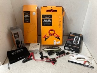 Lot 1140  
            Marchington SR10 - Parcel Delivery Only 

                
QTY OF ASSORTED AUTOMOTIVE ITEMS TO INCLUDE RIGHT DIAMOND MIRROR AND UP TO 3.5L J...