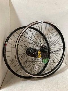 Lot 1143  
            Marchington SR10 - Parcel Delivery Only 

                
3 X ASSORTED BICYCLE WHEEL RIMS TO INCLUDE KX WHEELS BIKE RIM IN BLACK: LOCATION ...