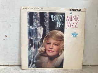 Lot 1197  
            Marchington SR10 - Parcel Delivery Only 

                
PEGGY LEE MINK JAZZ VINYL LP CAPITOL ST1850: LOCATION - BR12