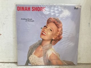 Lot 1207  
            Marchington SR10 - Parcel Delivery Only 

                
DINAH SHORE RCA VINYL LP, 'HOLDING HANDS AT MIDNIGHT': LOCATION - BR12
