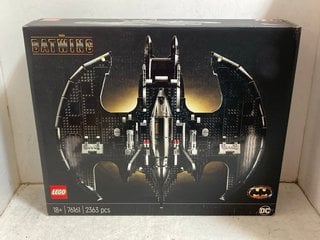 Lot 1213  
            Marchington SR10 - Parcel Delivery Only 

                
LEGO 1989 BATWING SET : SET NUMBER 76161 - ORIGINAL RRP £273: LOCATION - BR12