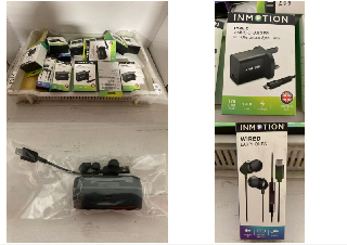 Lot 1237  
            Marchington SR10 - Parcel Delivery Only 

                
QTY OF ASSORTED TECH ACCESSORIES TO INCLUDE INMOTION TYPE C MAINS USB CHARGER PLU...