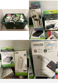 Lot 1243  
            Marchington SR10 - Parcel Delivery Only 

                
QTY OF ASSORTED TECH ACCESSORIES TO INCLUDE INMOTION WIRED EARPHONES: LOCATION - CR6