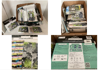 Lot 1264  
            Marchington SR10 - Parcel Delivery Only 

                
QTY OF ASSORTED ITEMS TO INCLUDE GREAT BRITISH DESIGNER FACE COVERINGS IN ASSORTE...