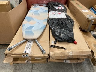 Lot 108  
            Marchington SR17 - Delivery or Collection 

                
QTY OF ASSORTED ITEMS TO INCLUDE MINKY IRONING BOARD: LOCATION - A4