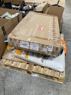Lot 116  
            Marchington SR17 - Delivery or Collection 

                
PALLET OF ASSORTED PET ITEMS TO INCLUDE BUCATSTATE 100CM SMALL METAL ANIMAL CAGE ...