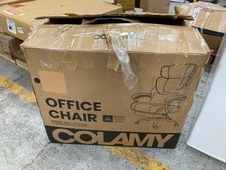 Lot 139  
            Marchington SR17 - Delivery or Collection 

                
COLAMY OFFICE CHAIR WITH RETRACTABLE FOOTREST IN BLACK: LOCATION - A5