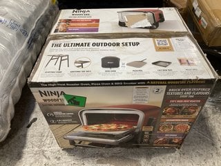 Lot 155  
            Marchington SR17 - Delivery or Collection 

                
NINJA WOODFIRE ELECTRIC OUTDOOR OVEN MODEL: 00101UK - ORIGINAL RRP - £349: LOCATI...