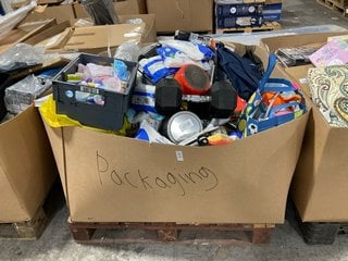 Lot 177  
            Marchington SR17 - Delivery or Collection 

                
PALLET OF ASSORTED ITEMS TO INCLUDE 20KG DUMBBELL WEIGHT: LOCATION - A7 (KERBSIDE...
