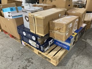 Lot 184  
            Marchington SR17 - Delivery or Collection 

                
PALLET OF ASSORTED ITEMS TO INCLUDE VACMASTER RESPIRA LIFT OFF VACUUM CLEANER: LO...