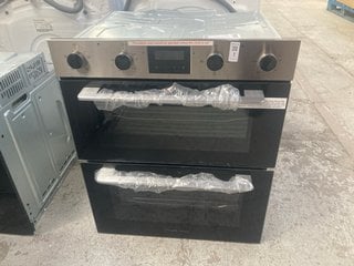 Lot 1  
            Marchington SR17 - Delivery or Collection 

                
RUSSELL HOBBS BUILT IN DOUBLE ELECTRIC OVEN MODEL : RH72DEO1002SS/01 - ORIGINAL R...