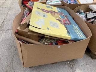 Lot 204  
            Marchington SR17 - Delivery or Collection 

                
PALLET OF ASSORTED ITEMS TO INCLUDE DISNEY PETER PAN CARDBOARD PIRATE SHIP: LOCAT...