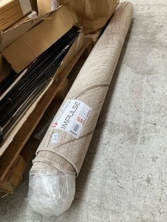 Lot 256  
            Marchington SR17 - Delivery or Collection 

                
HOMETRENDS IMPULSE COLLECTION FLOOR RUG IN BEIGE SIZE : 200X300CM: LOCATION - B4