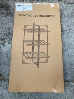 Lot 258  
            Marchington SR17 - Delivery or Collection 

                
ELECTRIC CLOTHES DRYER/HEATING RACK: LOCATION - B4