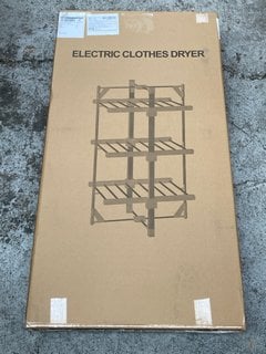 Lot 259  
            Marchington SR17 - Delivery or Collection 

                
ELECTRIC CLOTHES DRYER/HEATING RACK: LOCATION - B4
