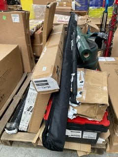 Lot 261  
            Marchington SR17 - Delivery or Collection 

                
PALLET OF ASSORTED ITEMS TO INCLUDE HIKA 3 PIECE LEVEL SET: LOCATION - B4 (KERBSI...