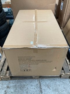 Lot 262  
            Marchington SR17 - Delivery or Collection 

                
BAKER & STONEHOUSE SET OF 2 SWIVEL DINING CHAIRS IN YELLOW: LOCATION - B4