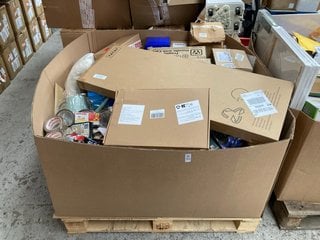 Lot 306  
            Marchington SR17 - Delivery or Collection 

                
PALLET OF ASSORTED ITEMS TO INCLUDE GLARETEX TOILET STOOL IN WHITE: LOCATION - B6...