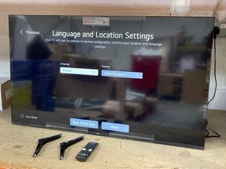Lot 333  
            Marchington SR17 - Delivery or Collection 

                
LG 43" SMART TV - MODEL NO. 43LQ60006LA ORIGINAL RRP £199: LOCATION - BR7